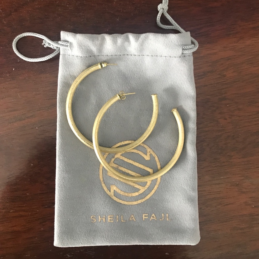 Sheila Fajl Hoop Earrings